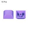 PATIKIL 1U Blank Keycaps, 10 Pack Universal PBT Keyboard Replacement Accessories for MX Mechanical Keyboard, Purple view 3