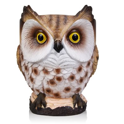 Aokicase for Amazon Echo Dot 2nd / 3rd / 4th / 5th / Google Home Mini Owl Holder Desktop Stand Holder Accessories with Integrated Cable Management, No Screws Required, Speaker Rack(Main02)