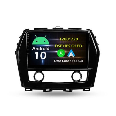10.1'' 4+64GB Android 10 in Dash Car Stereo Radio Fit for Nissan Maxima A36 2015 16 17 18 19 20 GPS Navigation Head Unit Carplay Android Auto DSP 4G WIFI Bluetooth