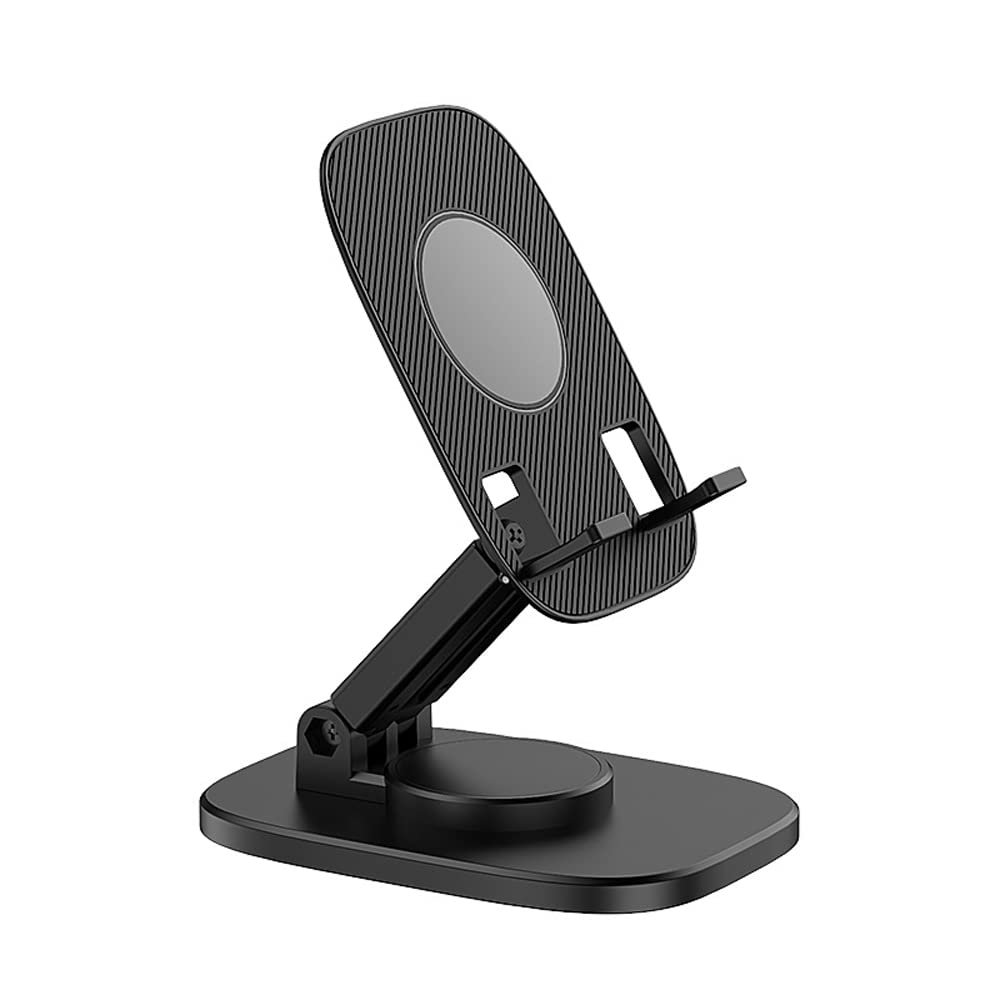 360-degree Rotating Desktop Bracket Mobile Phone Tablet Universal Folding Portable Multi-Function Lazy Bracket Black White