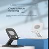 360-degree Rotating Desktop Bracket Mobile Phone Tablet Universal Folding Portable Multi-Function Lazy Bracket Black White view 4