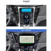 9'' 4+64GB Android 10 in Dash Car Stereo Radio Fit for Hyundai Sonata i40 i45 2011 12 13 14 15 GPS Navigation Head Unit Carplay Android Auto DSP 4G WiFi Bluetooth view 2