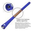 ONE250 7" inch Flexible Copper Core Antenna, Compatible with Jeep Wrangler JK JKU JL JLU Rubicon Sahara Gladiator (JL) [JT] Renegade Cherokee - Designed for Optimized FM/AM Reception (Blue) view 3