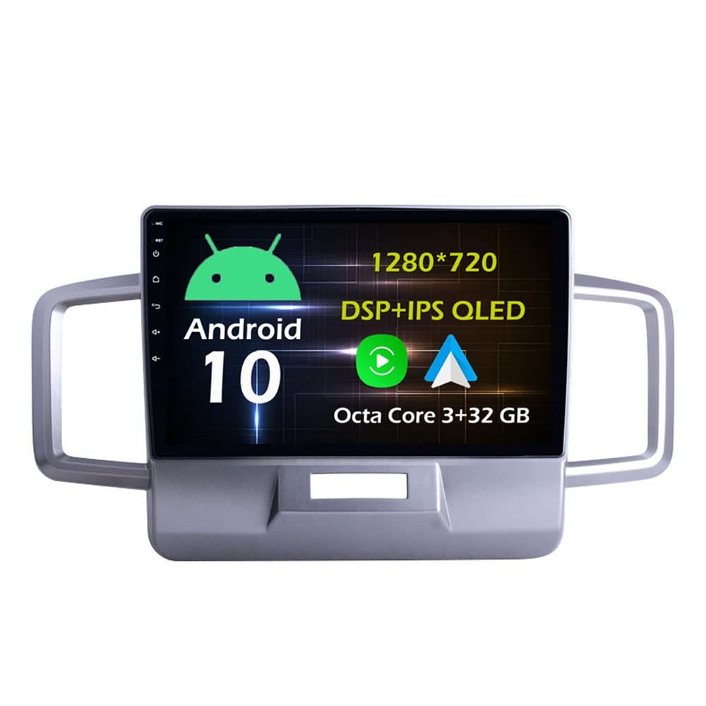 10.1'' 3+32GB Android 10 in Dash Car Stereo Radio Fit for Honda Freed 1 2008 09 10 11 12 13 14 15 16 GPS Navigation Head Unit Carplay Android Auto DSP 4G WIFI Bluetooth