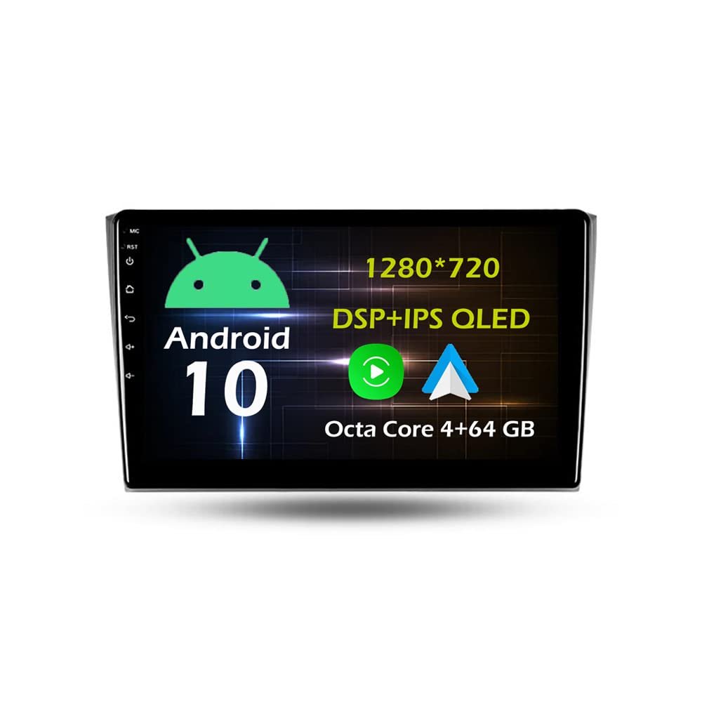 10.1'' 4+64GB Android 10 in Dash Car Stereo Radio Fit for Mazda CX9 CX-9 CX 9 TB 2006 07 08 09 10 11 12 13 14 15 16 GPS Navigation Head Unit Carplay Android Auto DSP 4G WIFI Bluetooth