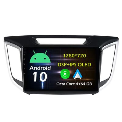 10.1'' 4+64GB Android 10 in Dash Car Stereo Radio Fit for Hyundai Sonata 2015 16 17 GPS Navigation Head Unit Carplay Android Auto DSP 4G WIFI Bluetooth