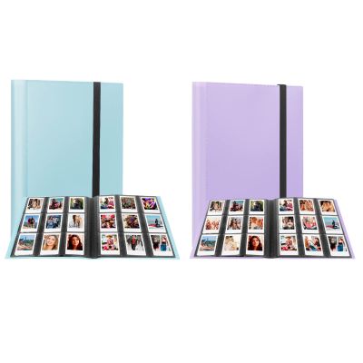 2 Packs 432 Pockets Photo Album for Fujifilm Instax Mini Camera, Polaroid Snap PIC-300 Z2300 Instant Camera, 2x3 Photo Album Book for Fujifilm Instax Mini 11 9 Evo 90 70 40 8 7 LiPlay Instant Camera