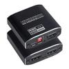 4K HDMI Splitter 1 in 2 Out, HDMI Splitter 1 to 2 Amplifier Duplicate/Mirror Screen Monitor Support EDID for HDMI 2.0b RGB 4:4:4 1080P/ 3D/ 4K for Xbox PS4 Fire Stick Roku Blu-Ray Player Apple TV view 1