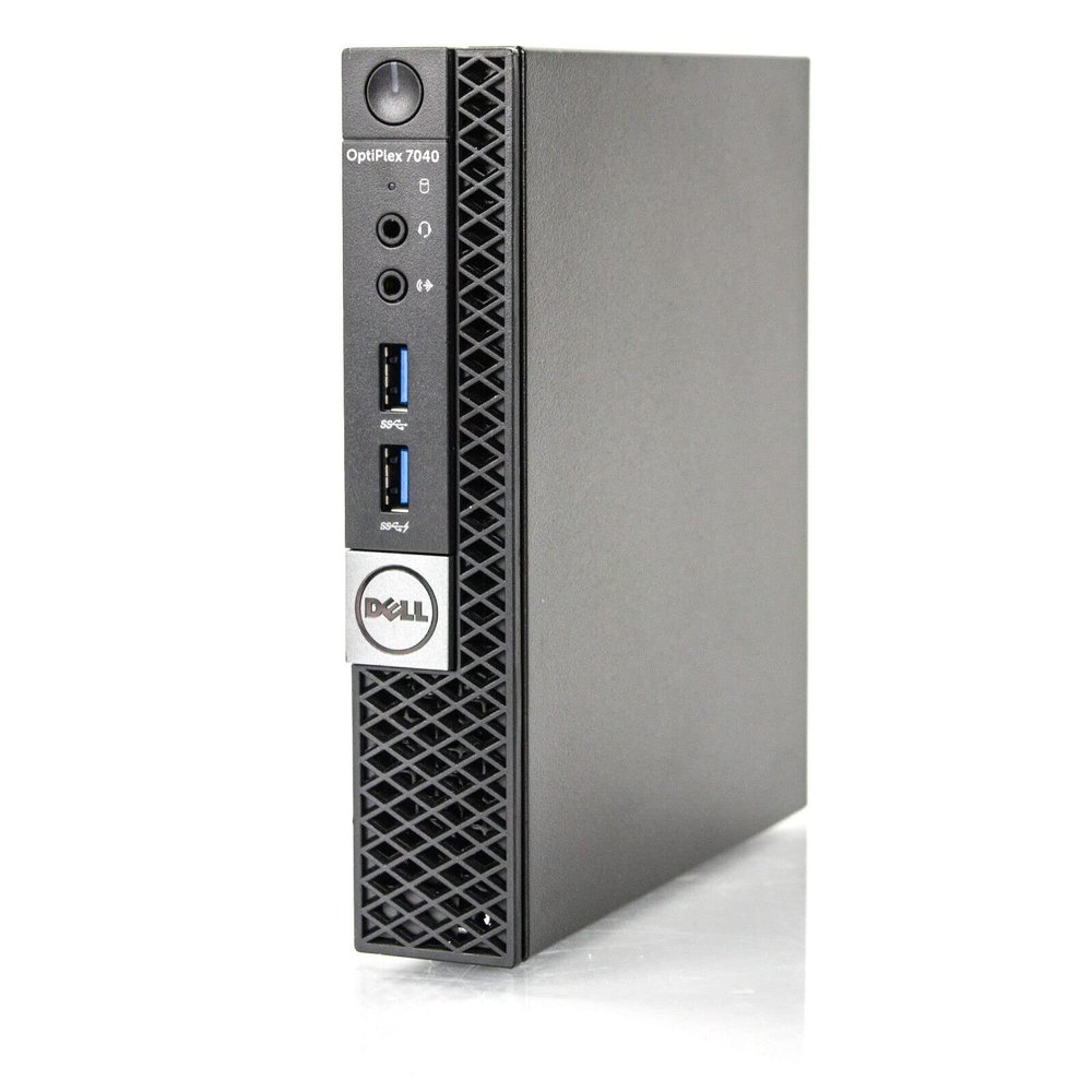 Dell Mini PC OptiPlex 7040 Micro Computer Desktop,16GB DDR4 256GB M.2 NVMe SSD,i5 6500T Quad Core 2.5GHz,AX210 Built-in WiFi 6E + Bluetooth 5.2,HDMI Windows 11 Pro,Wireless Keyboard & Mouse (Renewed)