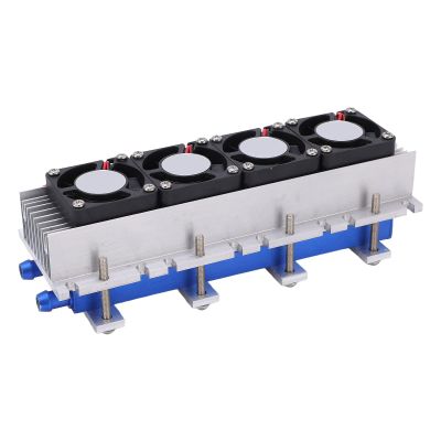 12V 4-Chip TEC1-12706 Thermoelectric 240w Peltier Cooler DIY Air Cooling Device Thermoelectric Refrigeration Cooling System Kit