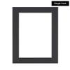 Poster Palooza 30x42 Mat Bevel Cut for 27x40 Photos - Acid Free Black Precut Matboard - For Pictures, Photos, Framing - 4-ply Thickness view 2