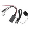Aramox Bluetooth AUX in Cable, 12pin Bluetooth 5.0 Module AUX in Cable MP3 Music Adapter ABS Replacement for RCD300 RCD310 RNS300 RNS310 RCD510(with Microphone) view 1