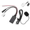 Aramox Bluetooth AUX in Cable, 12pin Bluetooth 5.0 Module AUX in Cable MP3 Music Adapter ABS Replacement for RCD300 RCD310 RNS300 RNS310 RCD510(with Microphone) view 4