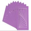 Poster Palooza Pack of TEN 22x30 Mats Bevel Cut for 19x27 Photos - Acid Free Dark Purple Precut Matboards For Pictures, Photos, Framing - 4-ply Thickness view 1