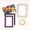 Poster Palooza Pack of TEN 22x30 Mats Bevel Cut for 19x27 Photos - Acid Free Dark Purple Precut Matboards For Pictures, Photos, Framing - 4-ply Thickness view 4