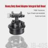 Sunwayfoto IB-40S Low Profile Systematic 40mm Ball Head for Tripod w Lever Lock & Arca/RRS Compatible Clamp view 3