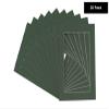 Poster Palooza Pack of 25 Acid Free 30x42 Mats Bevel Cut for 27x40 Photos - Hunter Green Precut Matboards With Backing Boards and Clear Photo Mat Bags For Pictures, Photos, Framing - 4-ply Thickness view 2