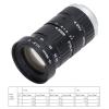 Camera Lens, Heat Resistant Aluminum Alloy Rust Proof Manual Iris Lens 10mm to 50mm Length High Definition for Industrial Camera view 3