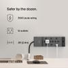 Belkin Power Strip Surge Protector - 12 AC Multiple Outlets & 8 ft Long Flat Plug Heavy Duty Extension Cord for Home, Office, Travel, Computer, Laptop & Phone Charging Brick (3,940 Joules), Pack of 3 view 3