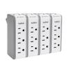 Belkin Wall Mount Surge Protector -3 AC Multi Outlets&2 USB Ports -Flat Rotating Plug Splitter - Wall Outlet Extender for Home,Office,Travel, Computer Desktop & Charging Brick (918 Joules) (Pack of 4) view 1