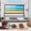 60 Inch Motorized Projector Screen, 4:3 16:9 3D 4K 1080P Electric Projection Screens, HD Movies Screen, Wall/Ceiling Mount, Easy to Clean (Size : Aspect Ratio 16:9) view 4