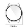 Protective Case Compatible for Garmin Forerunner 955/955 Solar Case Screen Protector Cover PC Case with HD Tempered Glass Bumper Shell for Forerunner 955/955 Solar (3 Black) view 2
