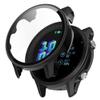 Protective Case Compatible for Garmin Forerunner 955/955 Solar Case Screen Protector Cover PC Case with HD Tempered Glass Bumper Shell for Forerunner 955/955 Solar (3 Black) view 4