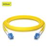 10Gtek Fiber Patch Cable - LC to LC OS2 10Gb/Gigabit Singlemode Jumper Duplex 9/125 LSZH Fiber Optic Cord for SMF SFP Transceiver, Yellow, 0.5-Meter(1.6-ft), 4-Pack view 2