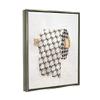Stupell Industries Fashion Glam Toilet Paper Designer Detailing Framed Floater Canvas Wall Art Design by Ziwei Li view 2