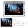 10x6.5ft Pumpkin Light Photography Backdrops Branches Fabric Photo Studio Prop Background Castle Magic Old Tree Background for Halloween Party view 4