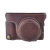 Rieibi X100V Camera Case - Retro Leather Case for Fujifilm X100V Digital Camera - Protective Case with Strap and Grip Case - Brown view 2