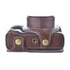 Rieibi X100V Camera Case - Retro Leather Case for Fujifilm X100V Digital Camera - Protective Case with Strap and Grip Case - Brown view 3