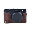 Rieibi X100V Camera Case - Retro Leather Case for Fujifilm X100V Digital Camera - Protective Case with Strap and Grip Case - Brown view 4