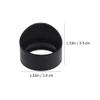 TEHAUX Binocular Eye Eyepiece Guards Rubber Eyepiece Cover Eye Shield Protector, Microscope Cup Cylinder Cups with 33mm Diameter for Microscope Guard view 2