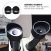 TEHAUX Binocular Eye Eyepiece Guards Rubber Eyepiece Cover Eye Shield Protector, Microscope Cup Cylinder Cups with 33mm Diameter for Microscope Guard view 3