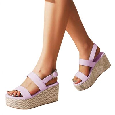 ZBYY Women's Wedge Platform Espadrilles Sandals Open Toe Buckle Ankle Strap Bohemian Wedge Summer Beach Casual Sandals