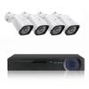 4CH/8CH 5MP POE Security Camera Kit with IR Night Vision, Outdoor IP66 Weatherproof H.265 HD Surveillance NVR Cameras System with Audio, Motion Detection, Remote Viewing (4CH) view 1