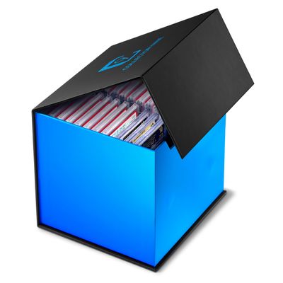 Collector Nine PSA-BGS-CGC Storage Case with Slot Option | Magnetic Flip Slotted Graded Card Box (Slots)