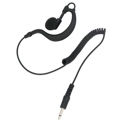 WRSCEXP G Shape Soft Ear Hook Earpiece Headset 3.5mm Plug Ear Hook Listen Only Ham Radio Earpiece/Headset Receiver/Listen Only Earpiece for 2-Way Motorola Icom Radio Transceivers