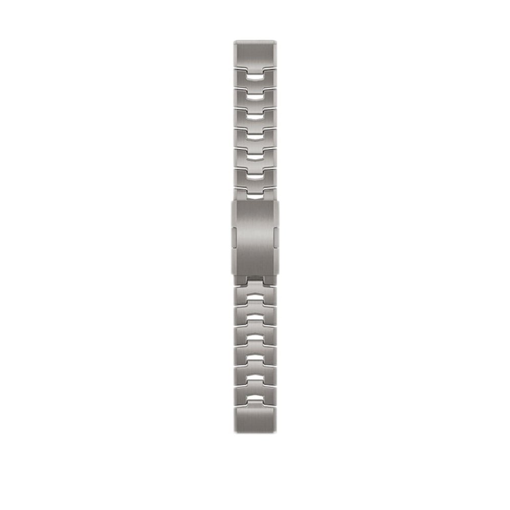 CZKE 22mm 26mm Titanium Alloy Watchbands For Garmin Quickfit Watch Band (Color : Silver, Size : 26mm Descent Mk2)