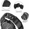 CZKE 22mm 26mm Titanium Alloy Watchbands For Garmin Quickfit Watch Band (Color : Silver, Size : 26mm Descent Mk2) view 4