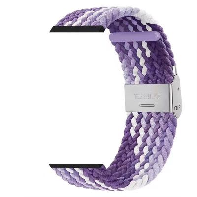 CZKE for Garmin Quickfit Watch Band 26mm Braided Nylon WatchBands (Color : G, Size : Quickfit 22mm)