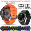 CZKE For Garmin Quickfit Watch Band 22MM Smart WatchBands (Color : Green, Size : 26mm Fenix5X 5XPlus) view 2