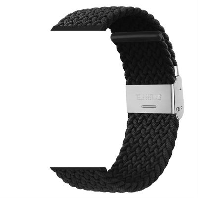 CZKE Braided Nylon WatchBands For Garmin Quickfit Watch Band 22mm ( Color : Black , Size : Quickfit 22mm )