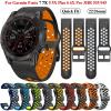 CZKE 26mm Smart Watch Silicone Watchbands for Garmin Quickfit Watch Band (Color : Black RED, Size : 26mm) view 2