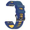 CZKE For Garmin QuickFit Silicone Band 26mm Watch Band (Color : Blue yellow, Size : 22mm) view 2