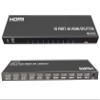 4K HDMI Splitter 1 in 10 Out - Powered Splitters 10 Way Monitor Outputs,Support 4K@30Hz,3D Audio Video Sync,Plug&Play for HDTV PS4/5 Xbox PC Laptop view 1