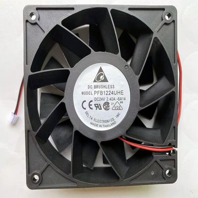 2PCS PFB1224UHE DC24V 12CM DC BRUSHLESS Fan