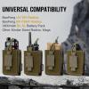 OneTigris Radio Holster for BaoFeng UV-5R BF-F8HP Nylon MOLLE Pouch for Walkie Talkie view 3