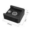 FEICHAO Cold Shoe Mount Adapter Metal 1/4 Screw Compatible with A7C XT4 Camera Cage Microphone Fill Light (1Piece) view 2